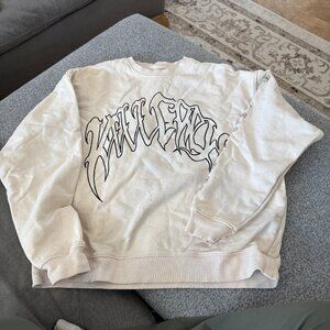 Kill Crew Oversized LUX Crew Neck - Cream - Size Small